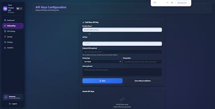 Cost Tracker API gallery image
