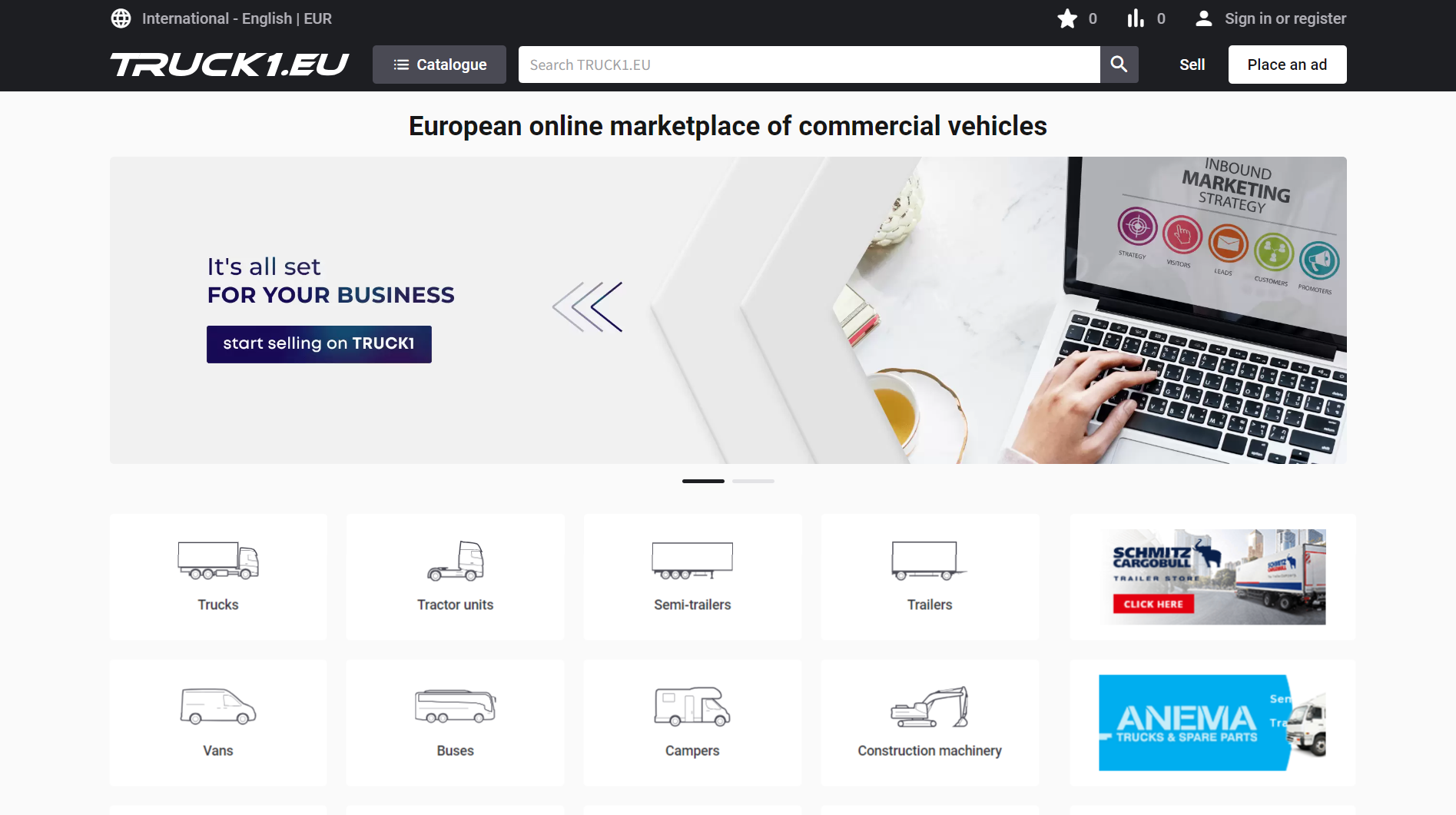 Truck1.es - Europäischer Online -Marktplatz für Nutzfahrzeuge Medien 1
