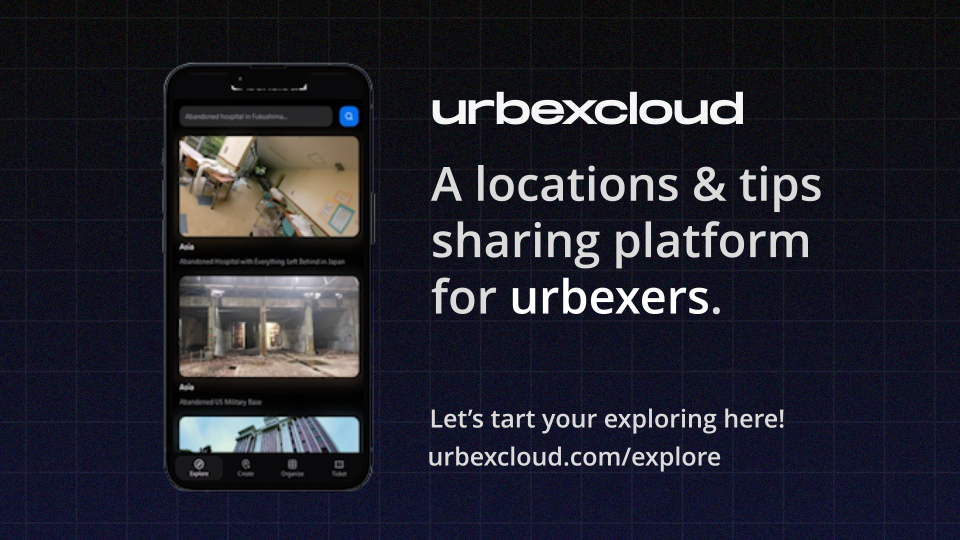 urbexcloud - Urbexers를위한 위치 및 팁 공유 플랫폼 미디어 1