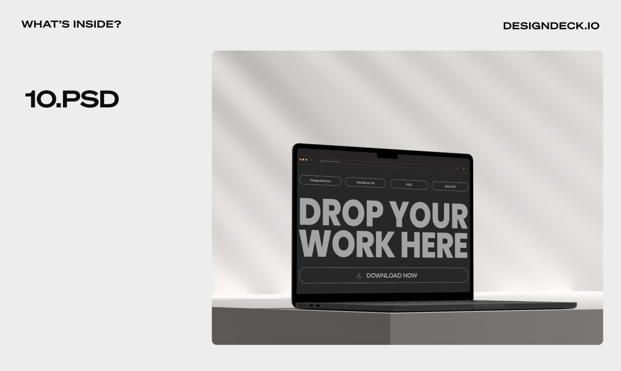 Vol 1 - Macbook Air Mockups media 1