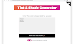 Tint & Shade Generator 2.0 image