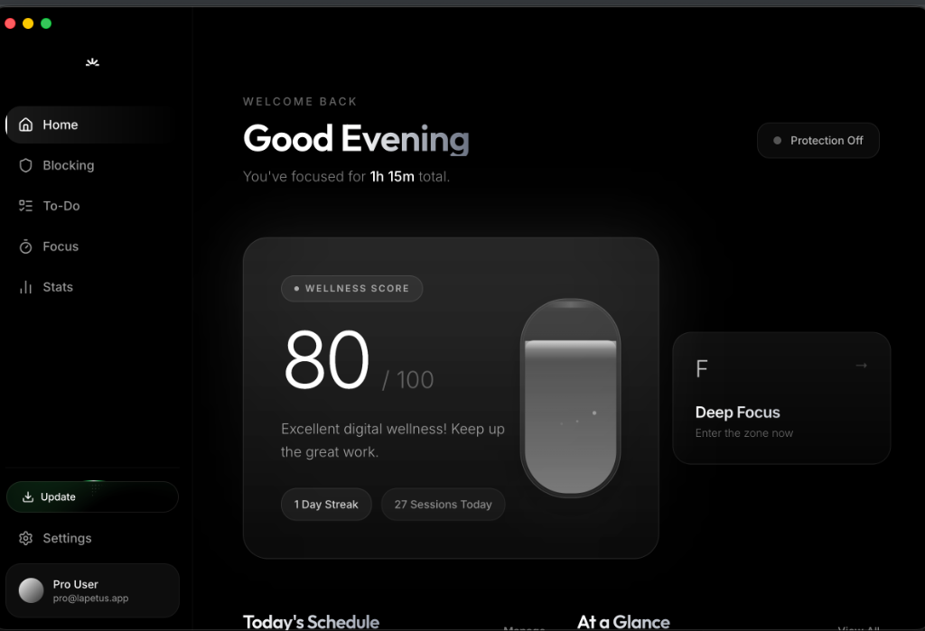 Lapetus - Screenshot 3 showing product features and functionality