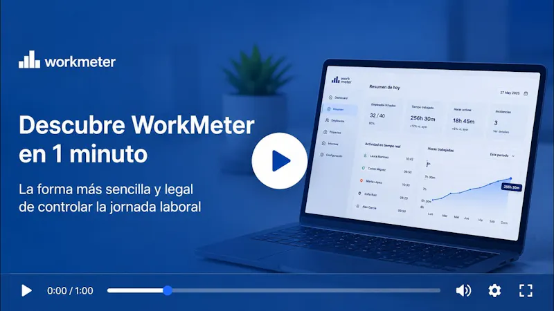 WorkMeter screenshot 1 (video preview)