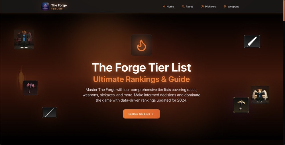 The Forge Tier List gallery image