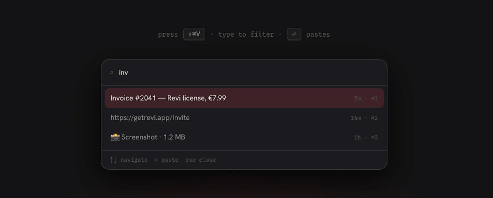 Revi screenshot 3
