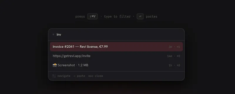 Revi screenshot 3