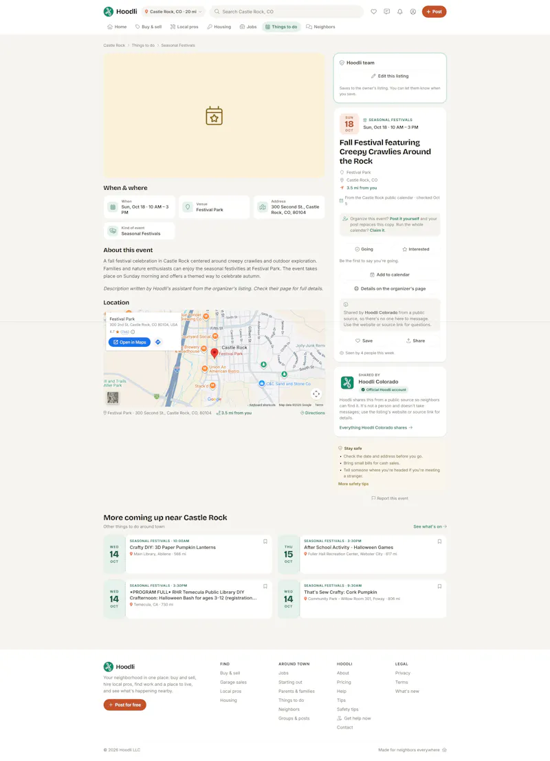Hoodli screenshot 5