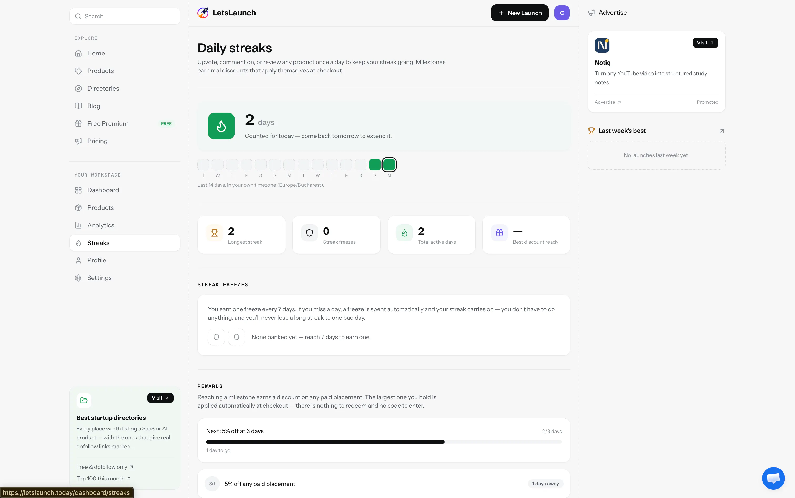 LetsLaunch gallery image