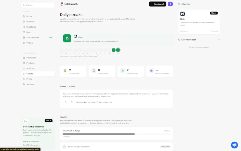 LetsLaunch screenshot 2