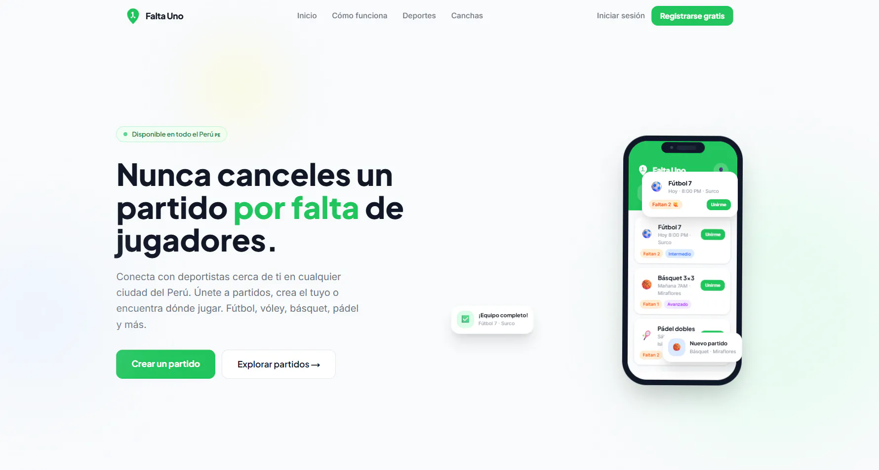 Falta Uno gallery image