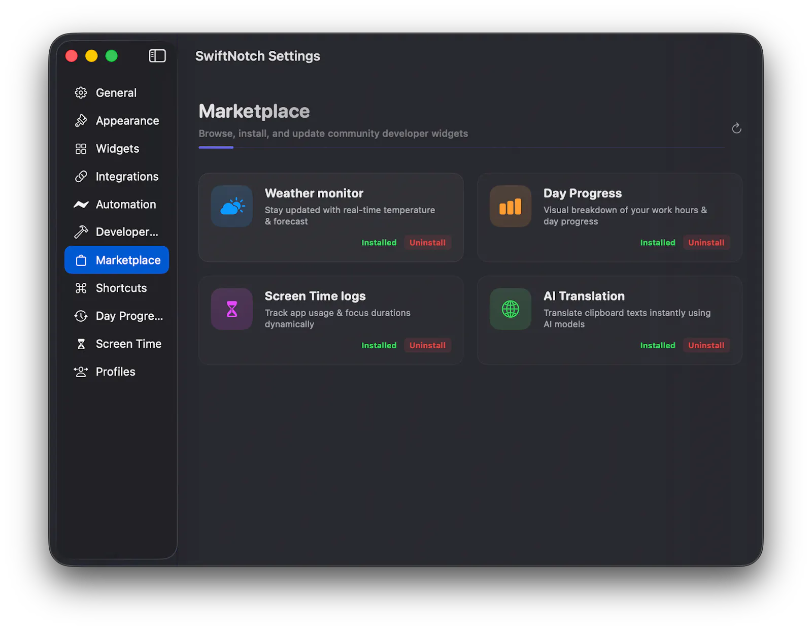 SwiftNotch screenshot 13