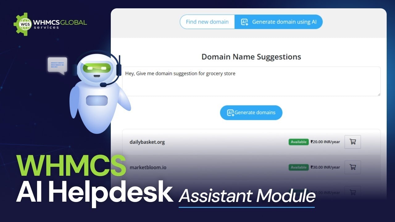 WHMCS AI Helpdesk Assistant Module gallery image