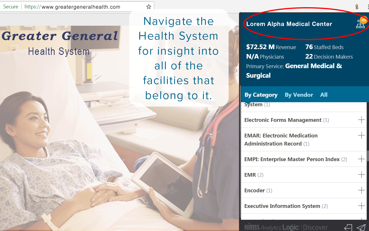 HIMSS Analytics LOGIC Discover gallery image