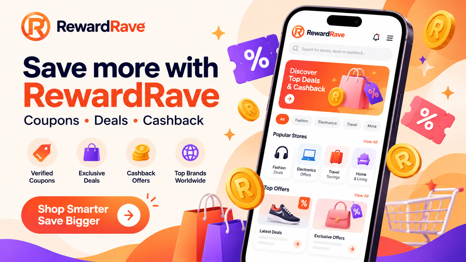 RewardRave  screenshot 1