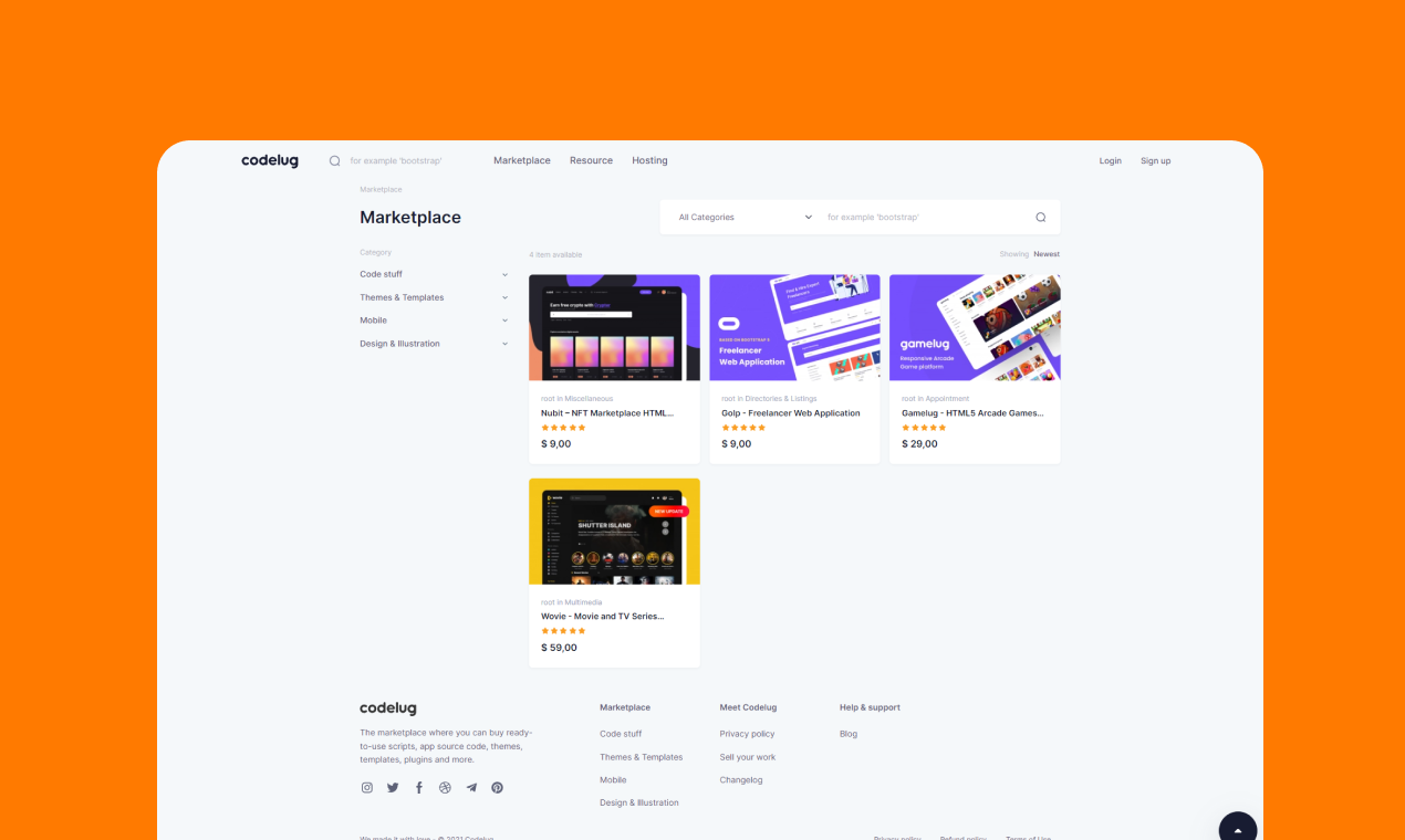 Codelug - Coder and Designer Marketplace gallery image