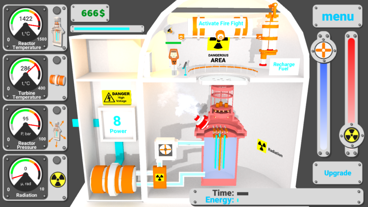Nuclear inc 2 - nuclear power plant simulator for Android/IOS gallery image