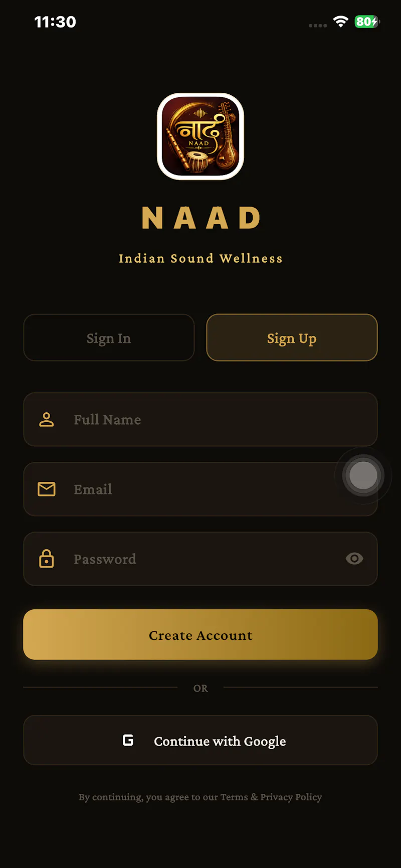 NAAD - Indian Sound Wellness screenshot 2