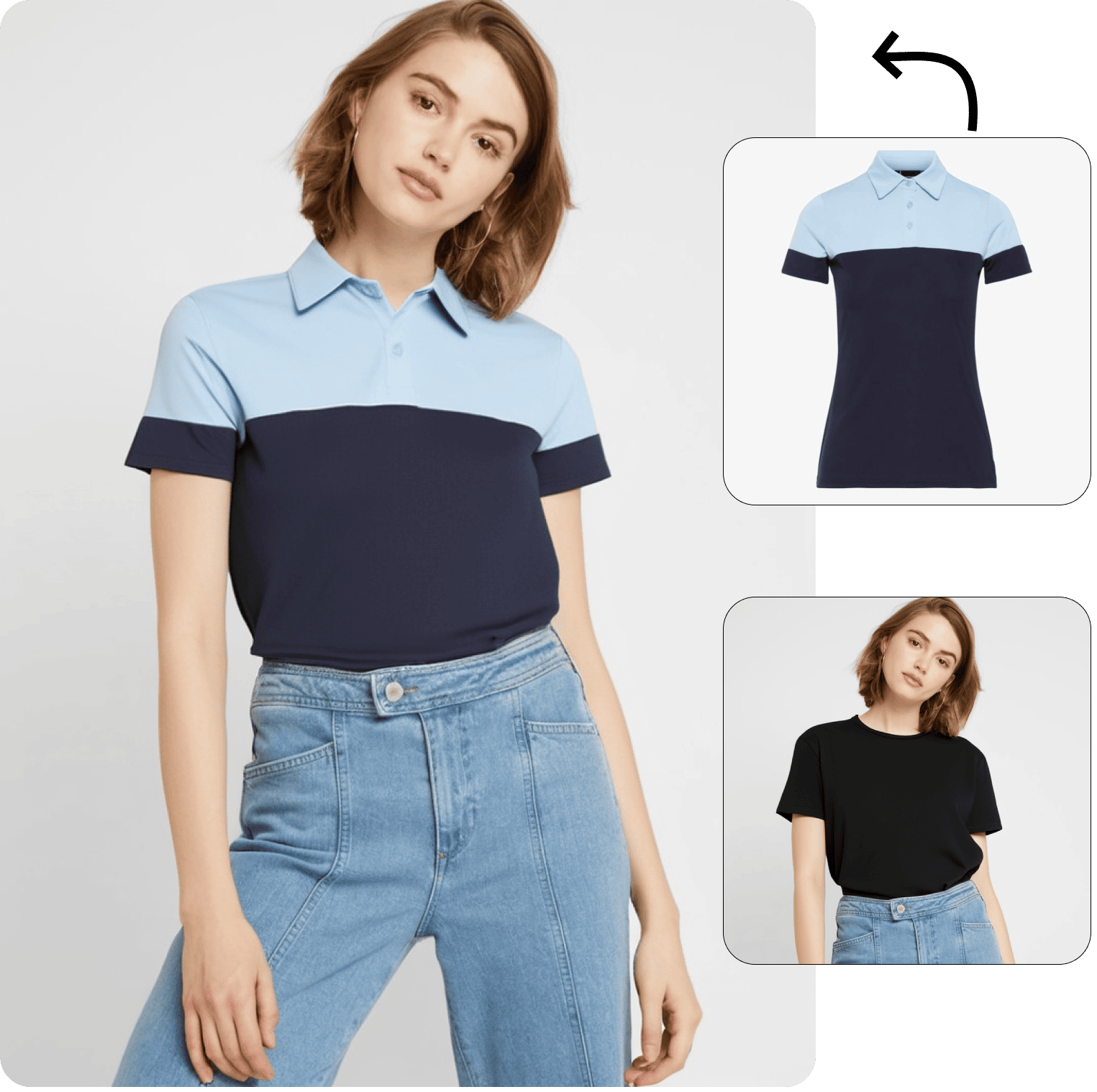 eFashionAI - Product Hunt launch logo and brand identity