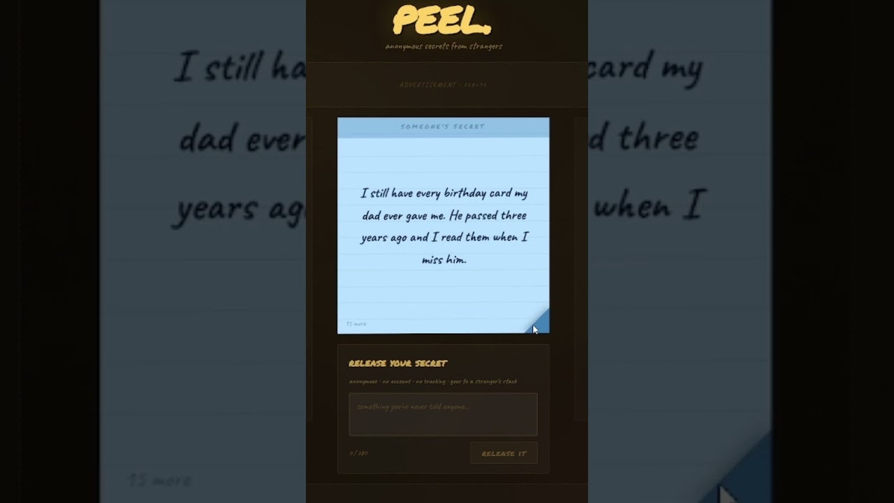 peel. gallery image