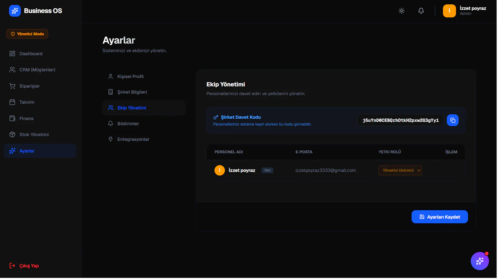 Business OS screenshot 4