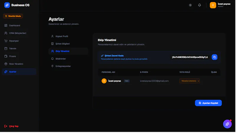 Business OS screenshot 4
