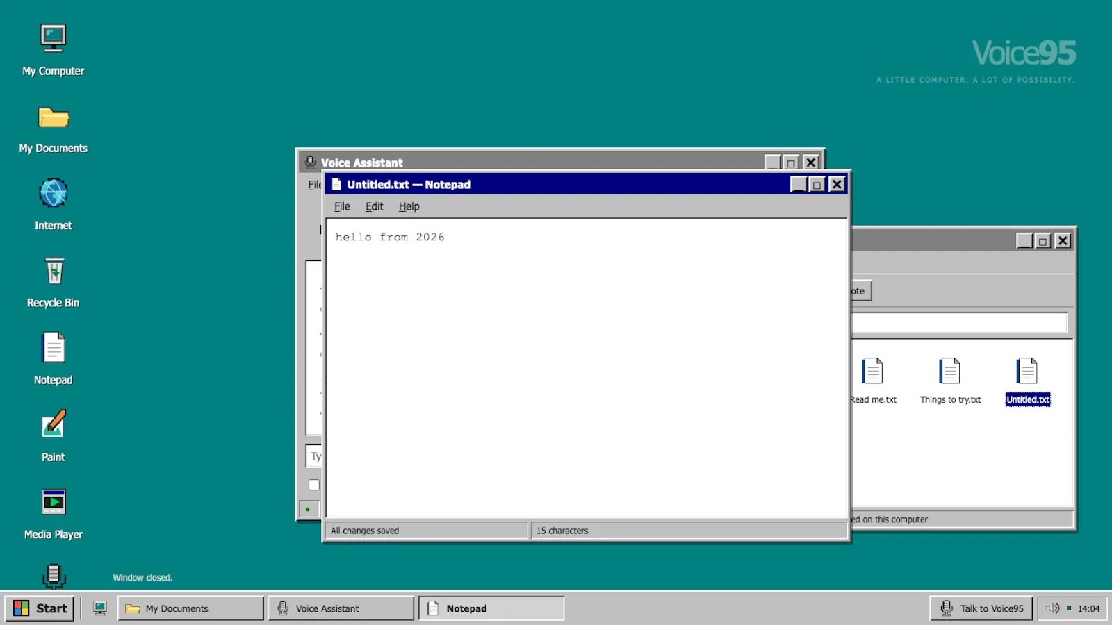 Voice95 screenshot 1