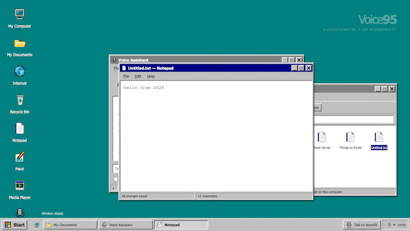 Voice95 screenshot 1