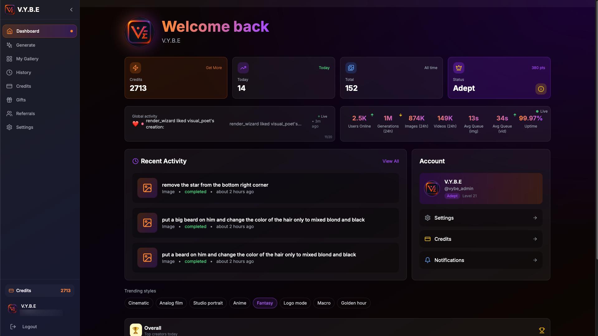 V.Y.B.E gallery image