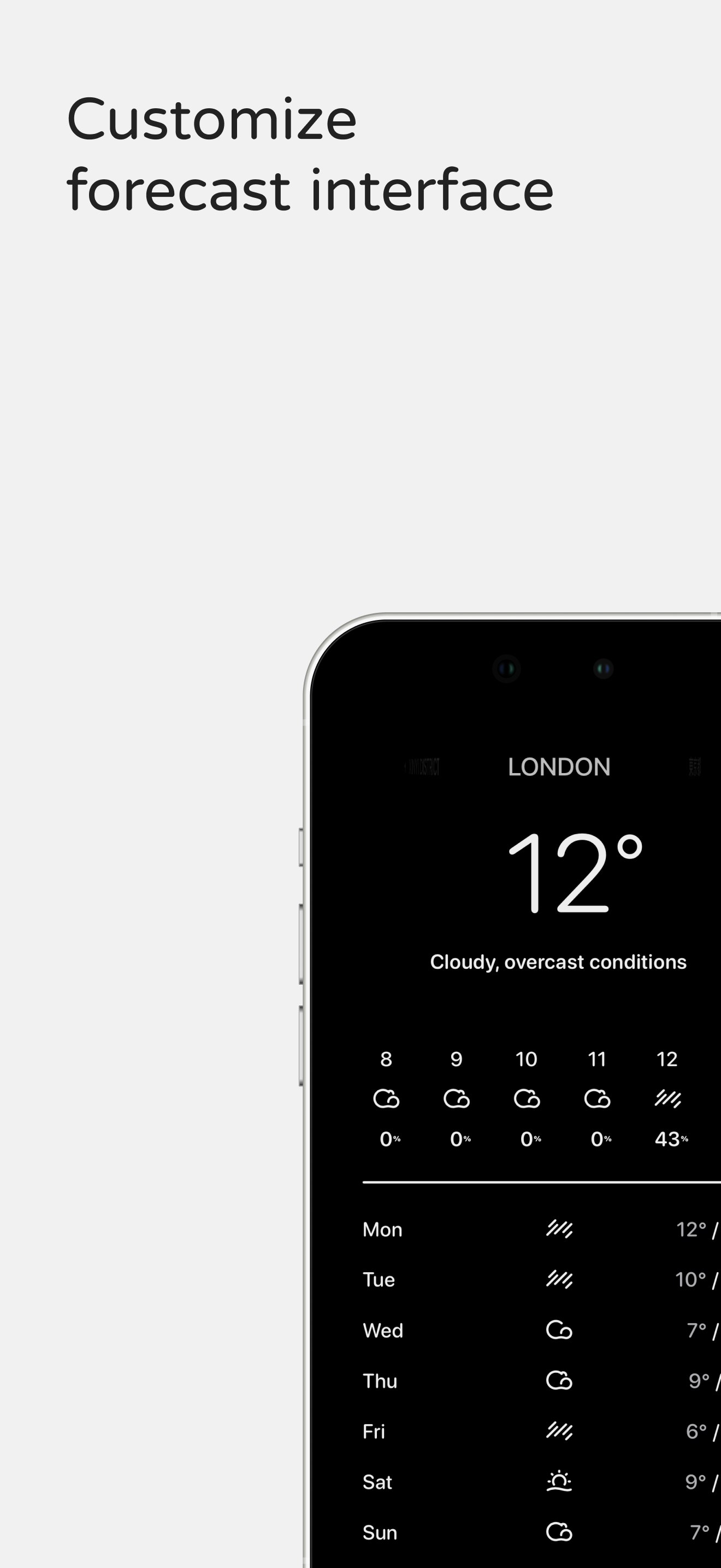 Weather Minimalist - weat gallery image