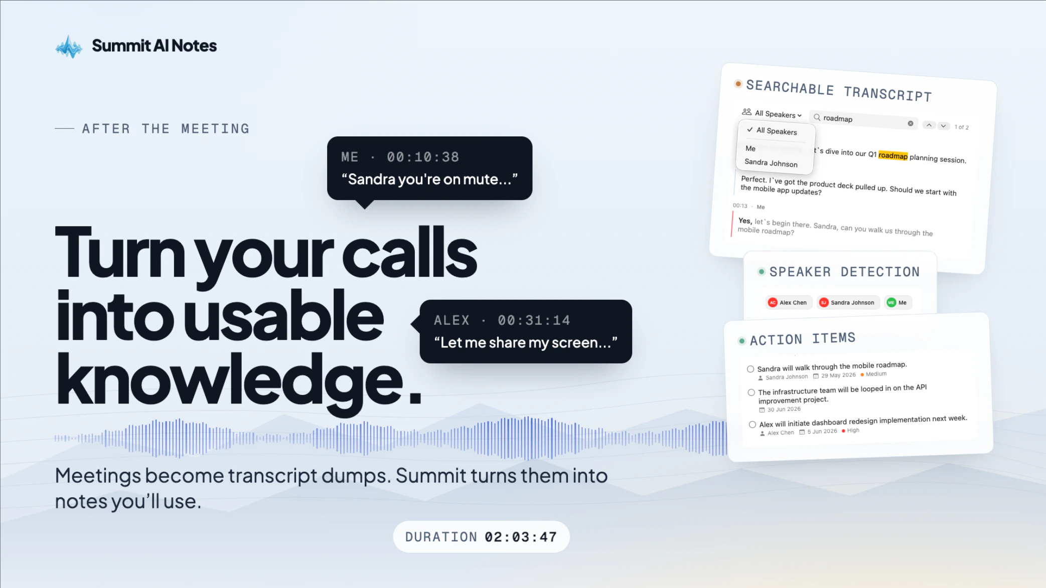 Summit AI Notes screenshot 1
