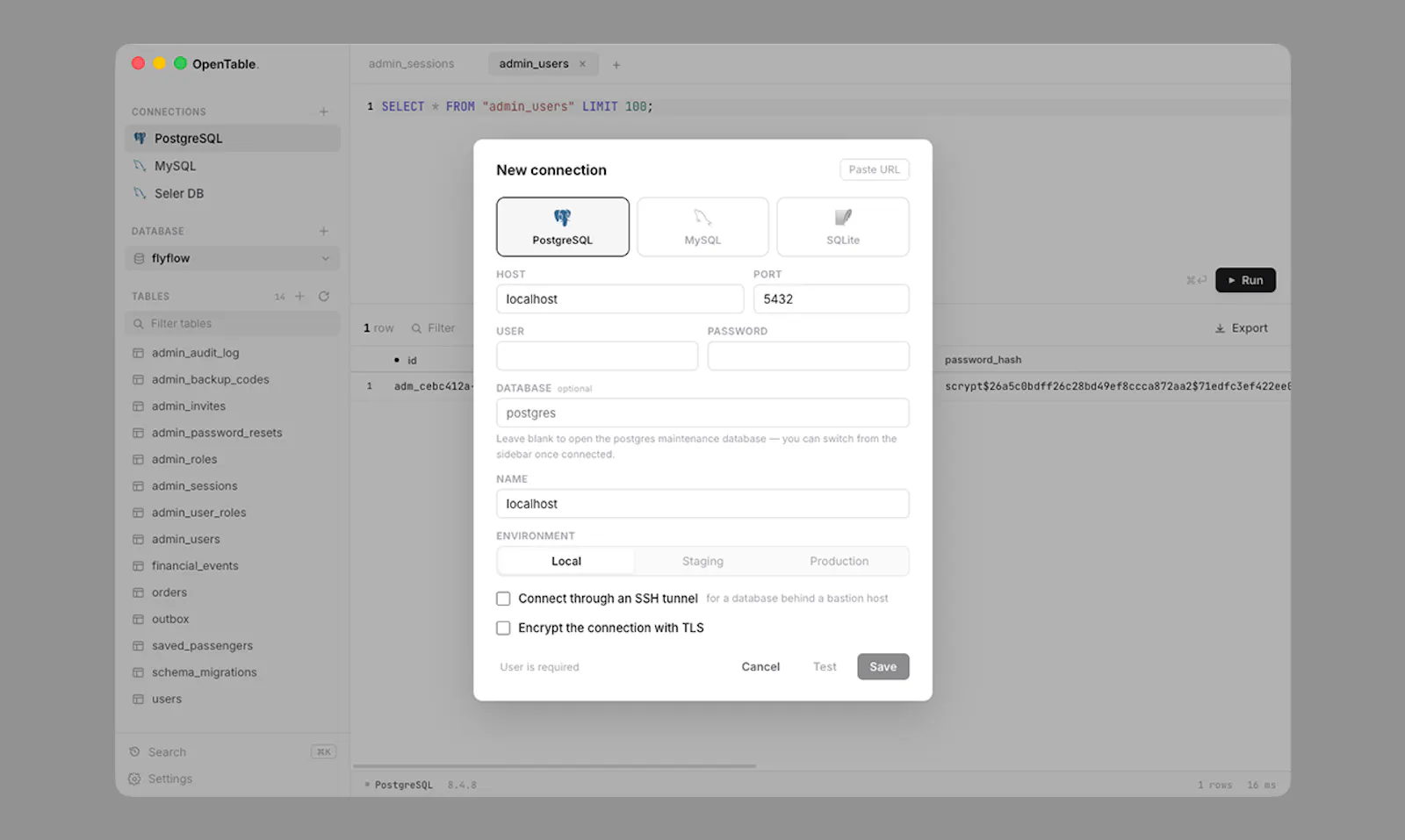 OpenTable screenshot 2