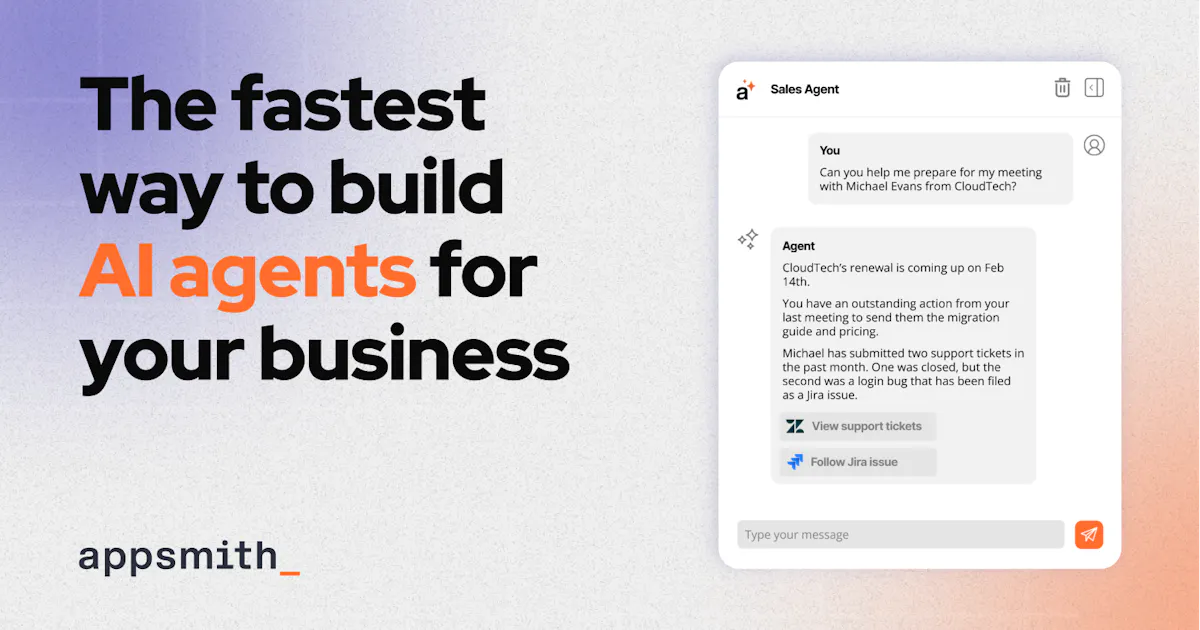 Appsmith Agents