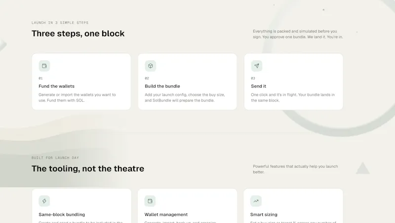 SolBundle screenshot 3