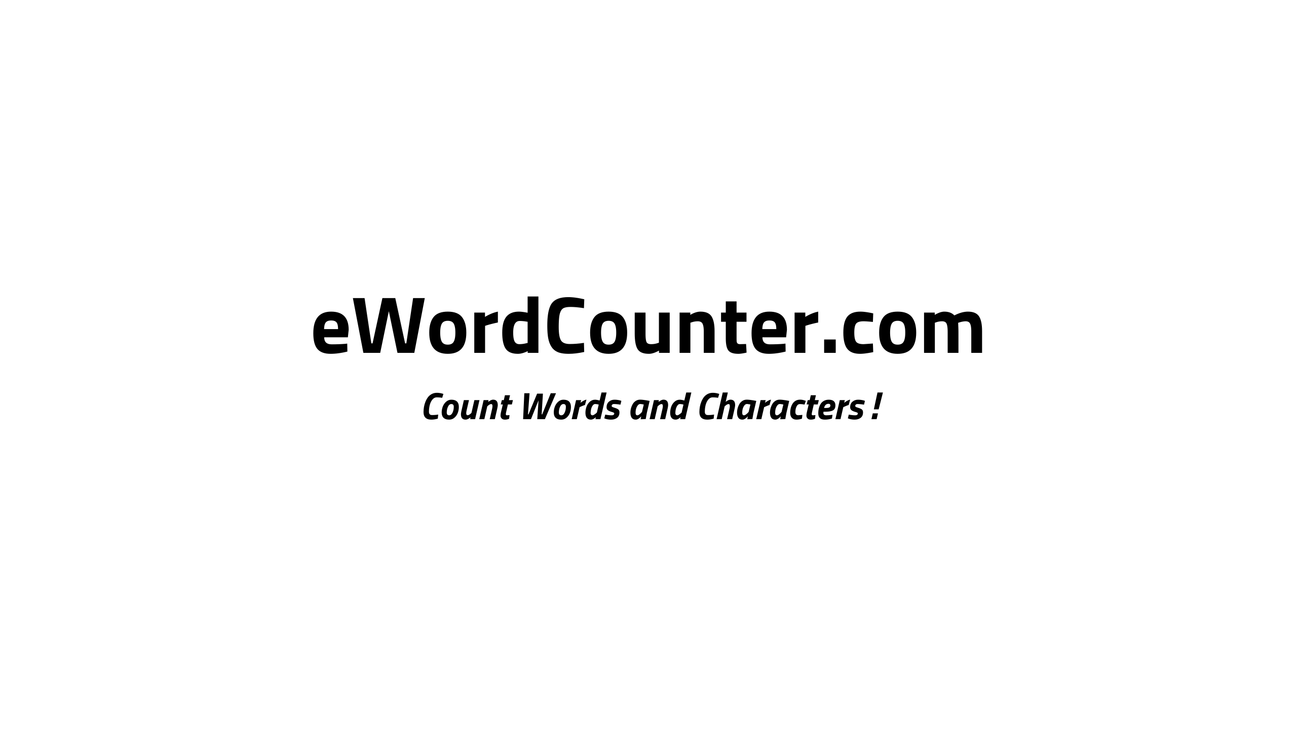 eWordCounter.com media 1
