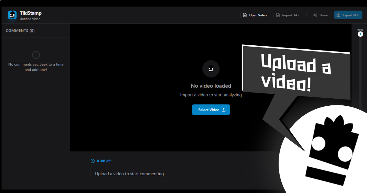 TikiStamp - Main product screenshot demonstrating key features and user interface