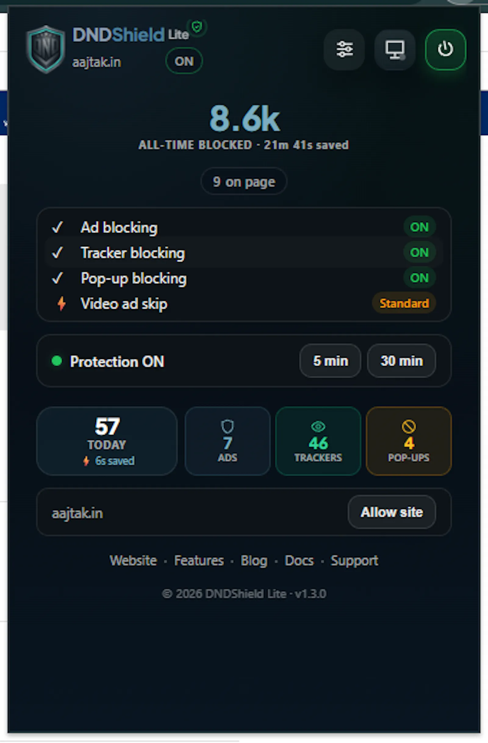 DNDShield screenshot 2