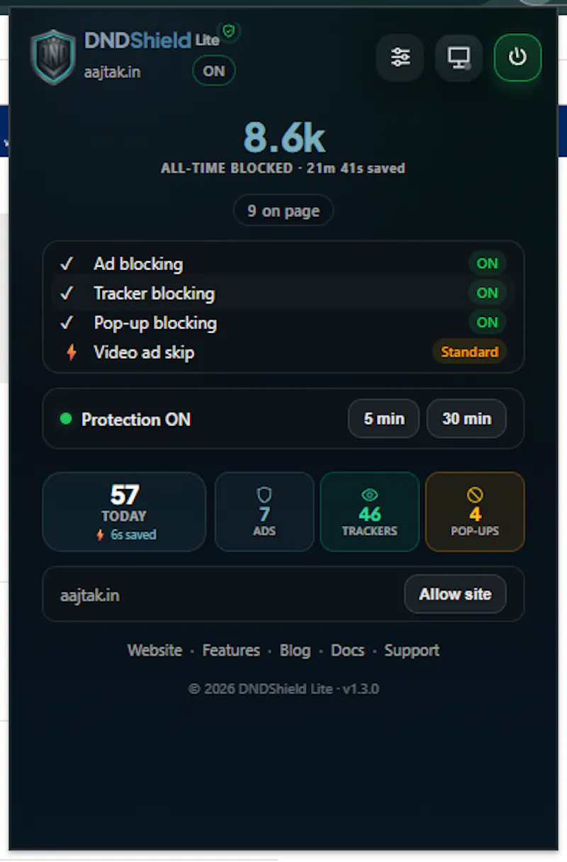 DNDShield screenshot 2