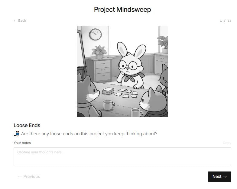 Project Mindsweep gallery image