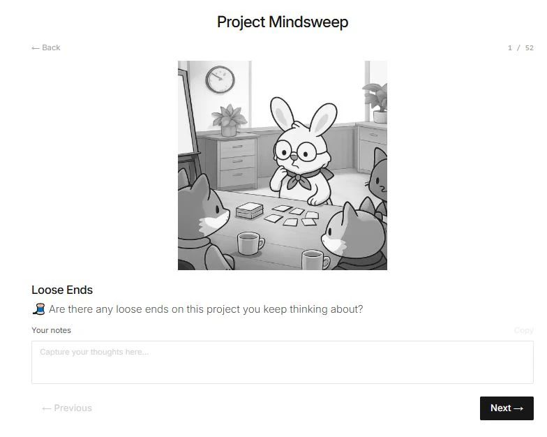 Project Mindsweep screenshot 2
