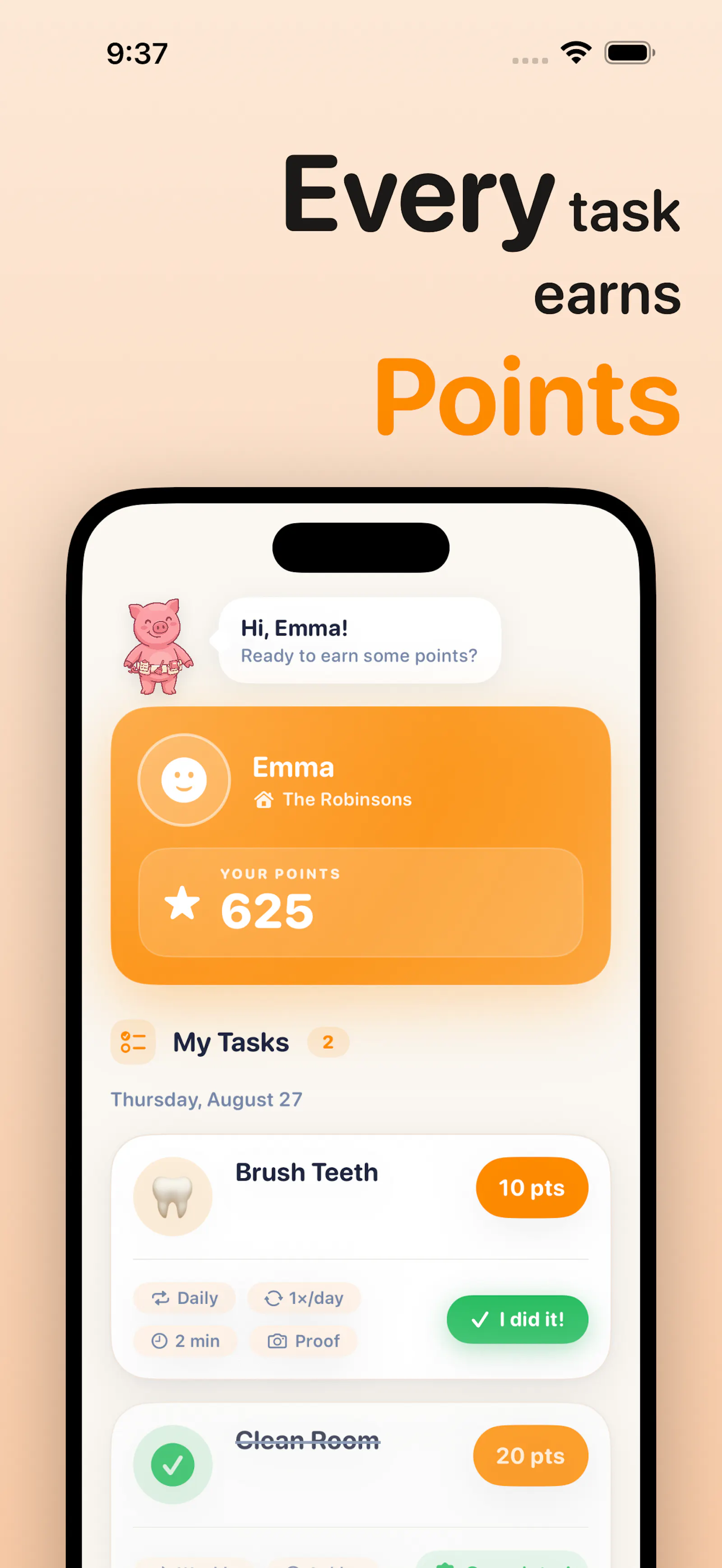 Piggy Points screenshot 2