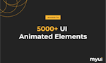 myUI - Animated  UI  Elements image
