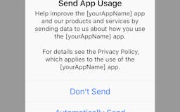 Send App Usage Permission media 3