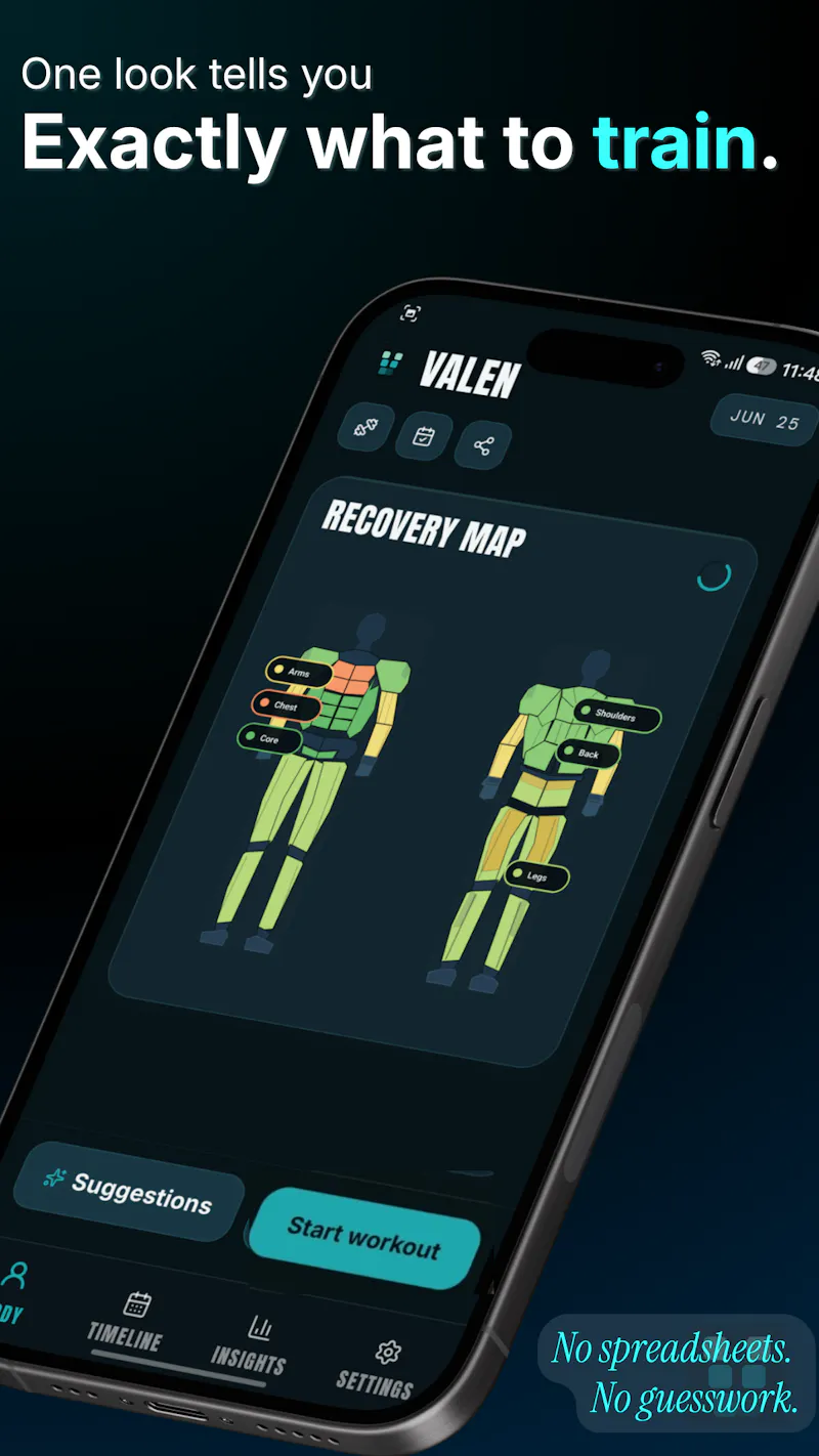 Valen- Train Smarter screenshot 2
