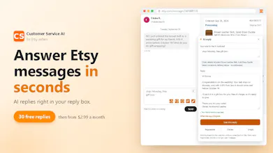 Customer Service AI for Etsy gallery image