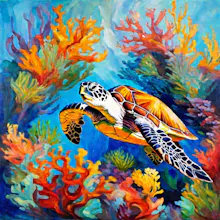 Gforce AI painting gallery image