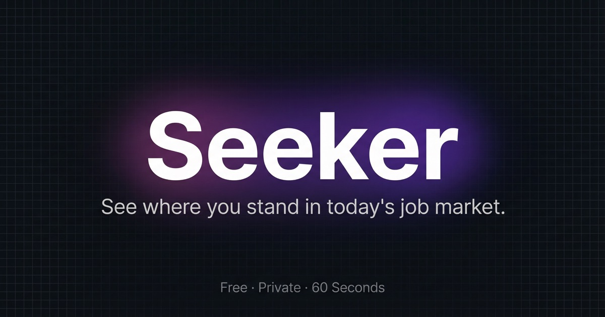 Seeker | Career Routing Engine gallery image