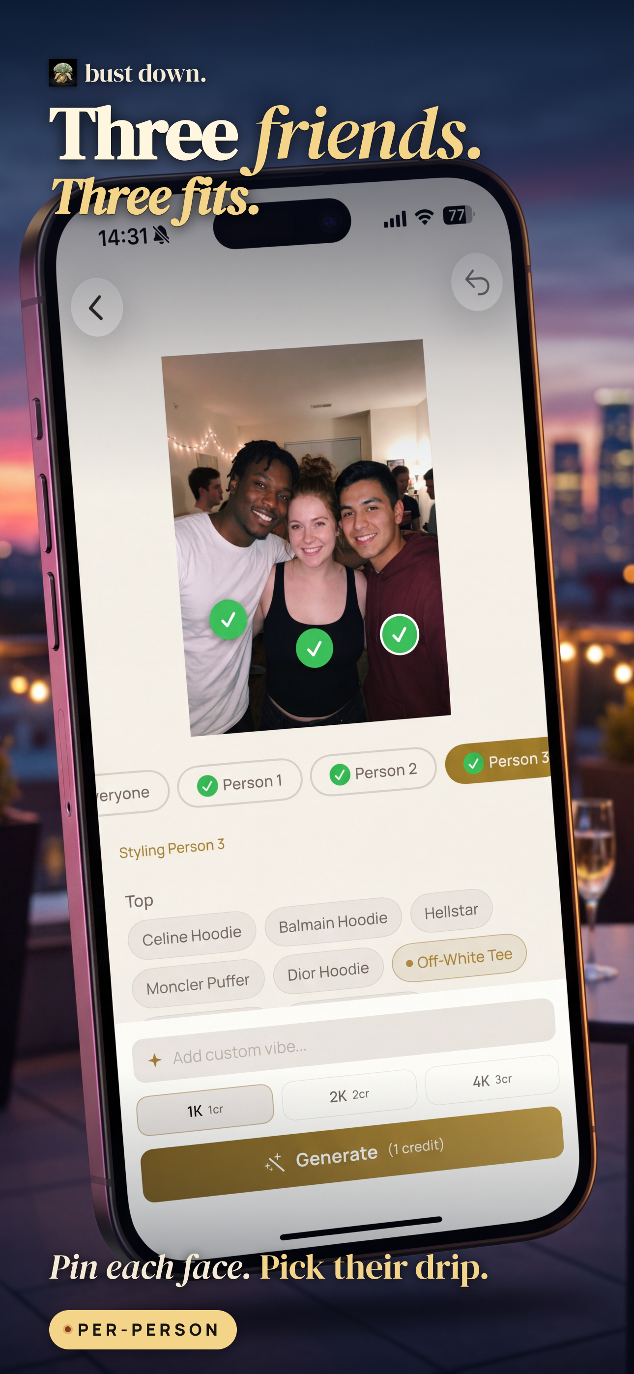 Bust Down AI gallery image