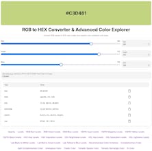 Advanced Color Converter & Explorer gallery image