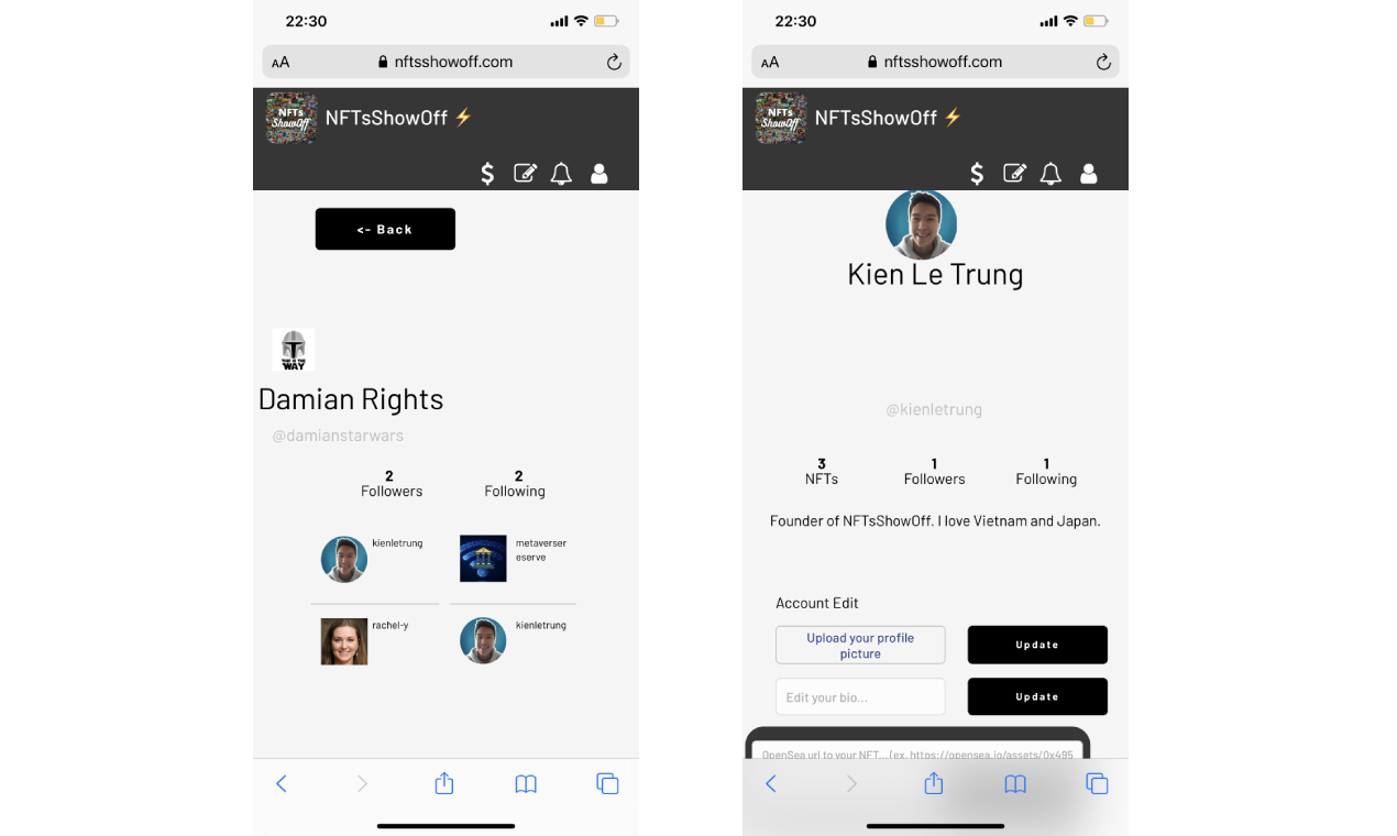 NFTsShowOff gallery image