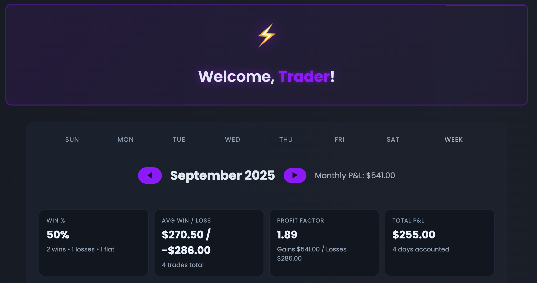 TradeTrakR gallery image